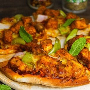 Indian Hot Spicy Pizza